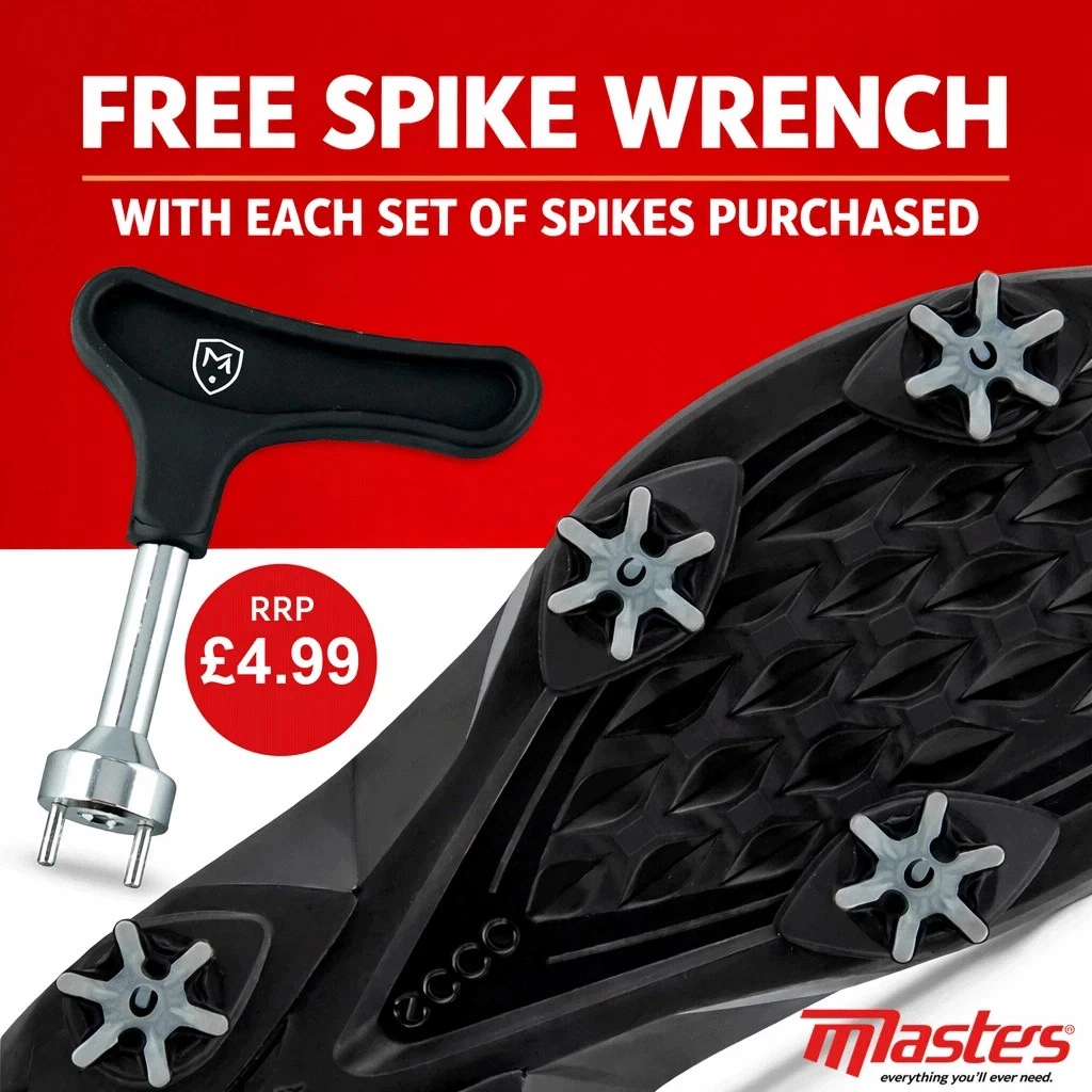 FOOTJOY SOFT-SPIKES® BLACK WIDOW GOLF SPIKES X 18 PACK +FREE SPIKE TOOL
