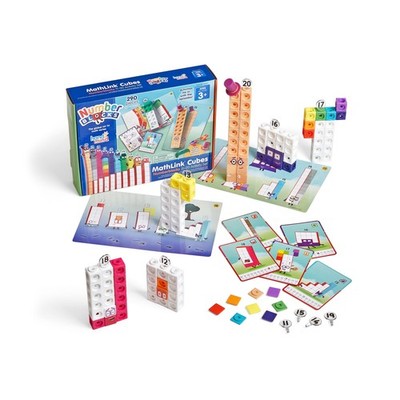 hand2mind Numberblocks 11-20 MathLink Cubes Activity Set,  Elementary Math