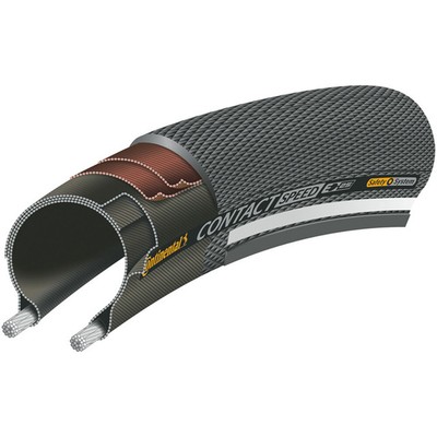 Continental Reifen Contact Speed 27,5x2.0Zoll 50-584mm schwarz 0101401 Fahrrad
