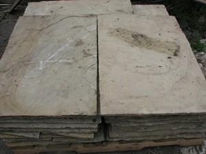 Reclaimed Old Stone Flagstones Reclaimed Paving Patio Slabs Ebay
