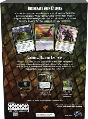 mtg forgotten realms commander decks Magic: the Gathering Forgotten Realms Commander Deck Draconic Rage