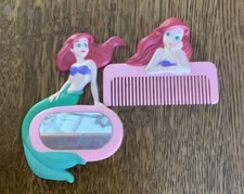 Little Mermaid Comb And Mirror Set Vintage From 1990 s