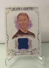 ROBB WOLF 2015 TOPPS ALLEN & GINTER RELIC MEMORABILIA 