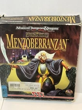 AD&D Menzoberranzan 3.5 Inch Media  Complete Forgotten Realms Game SSI