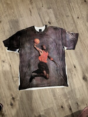 00s NIKE AIR JORDAN 8 AOP DUNK PHOTO T-SHIRT SIZE XL