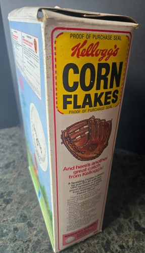 1984, Fernando Valenzuela, Kellogg's Corn Flakes Box (selten / Vintage) Dodgers - Bild 3 von 6