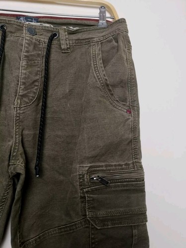 Tom Tompson, Cargo Hose, Jogging Hose, Gr. L /32, Mit Strech, Grün - Bild 2 von 10