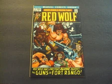 Red Wolf #1 Bronze Age Marvel Comics ID:72904