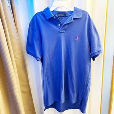 Ralph Lauren POLO Shirt Men's Slim Fit Short Sleeve 100 Cotton Classic Collar