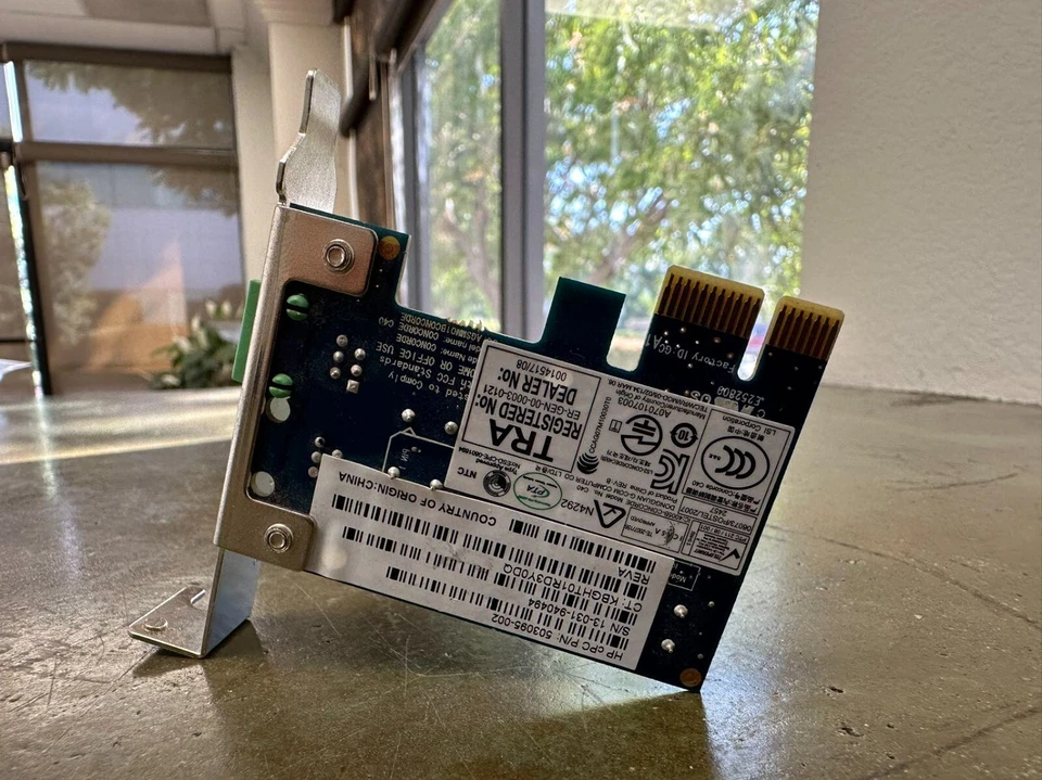 HP 56Kbps PCIe Data/Fax Modem Card Concorde 503095-002 LSi - Image 4 of 4