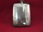 Silver flask , marked, 1924 award from Major J. M. Portal, to first place team — photo 2