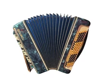 Accordion Timbre, tamber vintage, original Russian button accordion Timbre