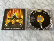 Stryper 7 Weeks Live In America 2003 CD ORIGINAL PRESS! Fifty Three Five FTF0621