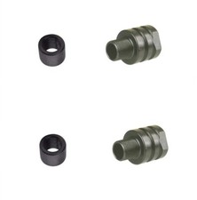 2Pcs 14x1 LH to 5/8x24 TPI Thread Convert Adapter Free 5/8x24 Thread Protector