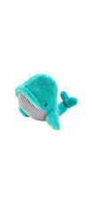 Carters Aqua Blue Gray Whale Plush Soft Stuffed Baby Lovey Toy 67762 NWT New