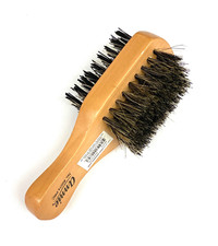 Annie Mini Two-Way Boar Bristle Brush Light Brown  2074