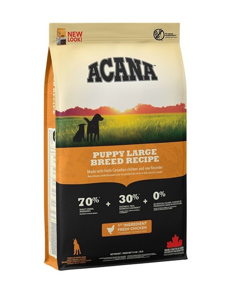 17 Kg Acana Puppy Large Breed Recipe Trockenfutter FüR Puppy, GroßE Rassen-image