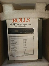 ROLLS AM/FM DIGITAL TUNER HR78 New In Box