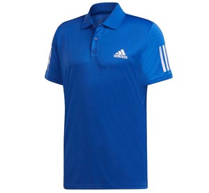 adidas Club 3-Stripe Polo Men's Tennis T-Shirts Blue Racquet Racket NWT  GI9291 | eBay
