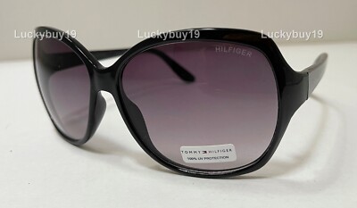 NWt Tommy Hilfiger BELLE WP OL 549 Black Authentic Women Sunglasses /876/ NEW