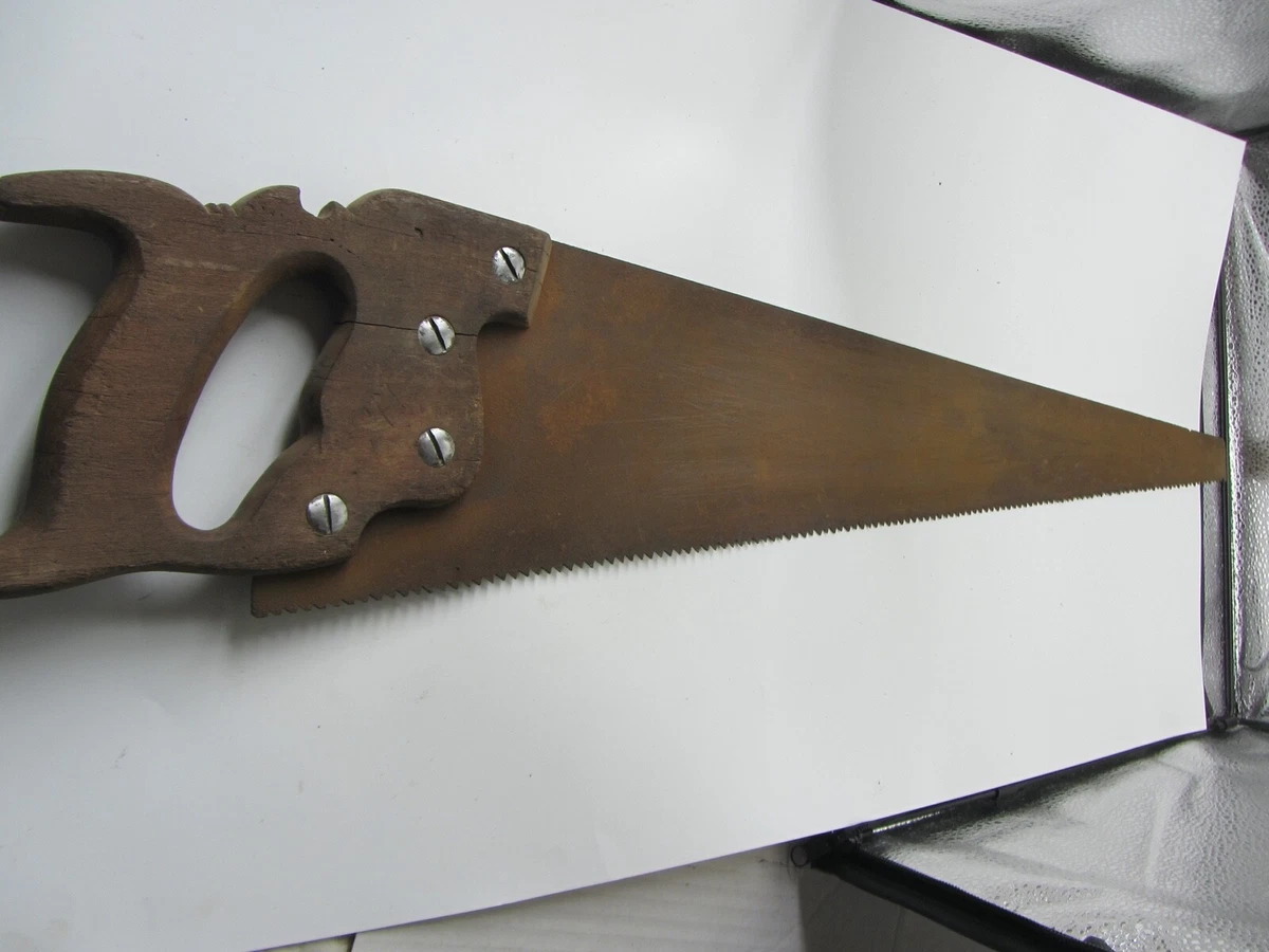 Vintage Atkins Hand Saw 22l, 59 OFF
