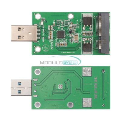 mSATA SSD USB 3.0 to Mini PCIE External mSATA to USB 3.0 SSD Convertor Adapter