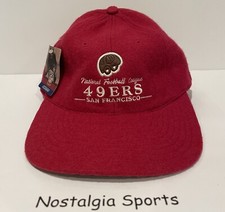 Vintage 2002 San Francisco 49ERS REEBOK GRIDIRON STRAPBack HAT NEW Old Stock NWT
