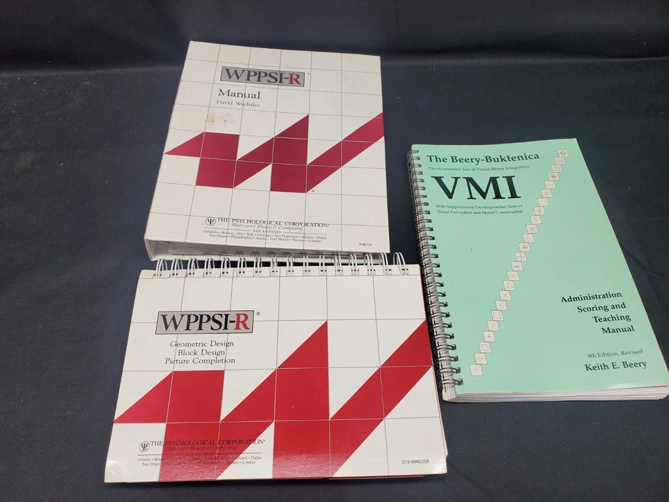 Inteligencia a escala preescolar y primaria WPPSI-R Wechsler, en maletín Foto 2 de 4