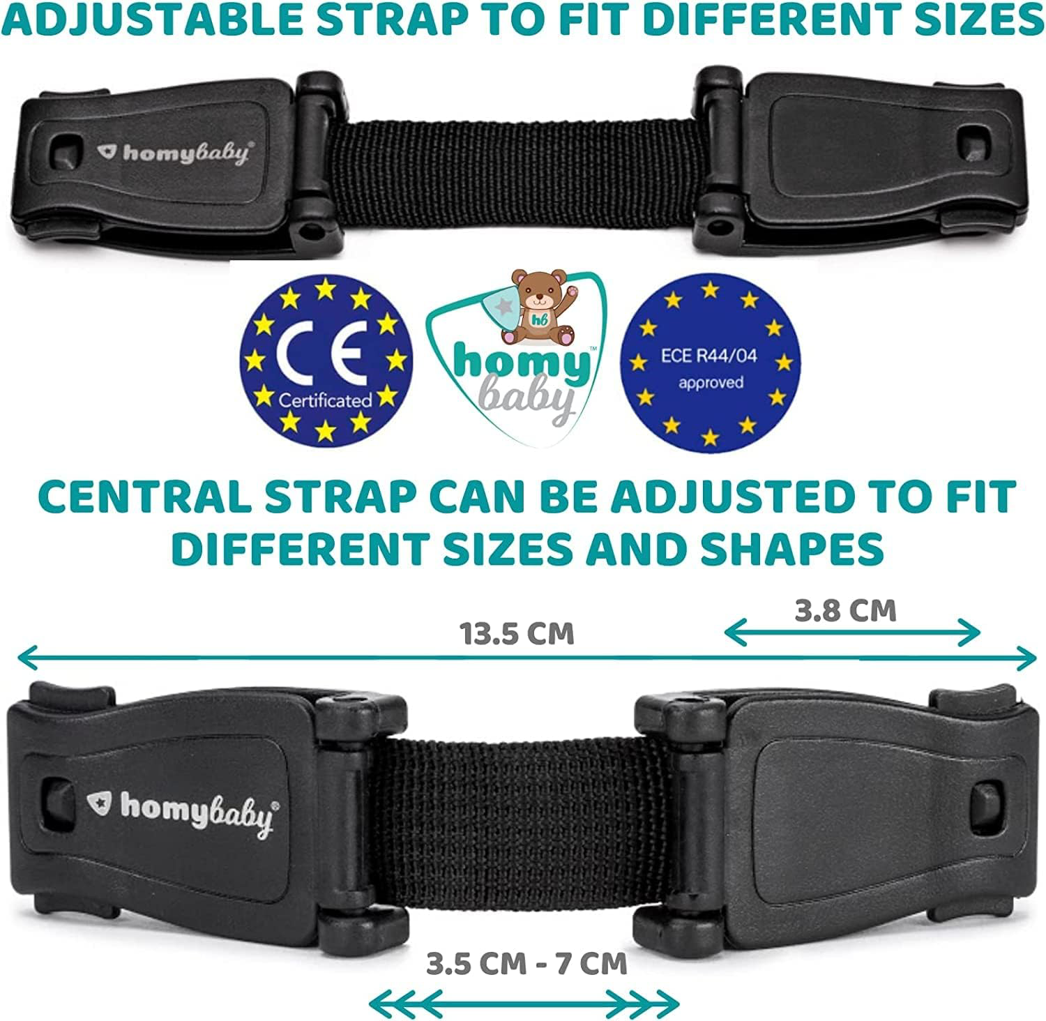 HOMYBABY® Car Seat Safety Clip Anti Escape Car Seat Strap Harness