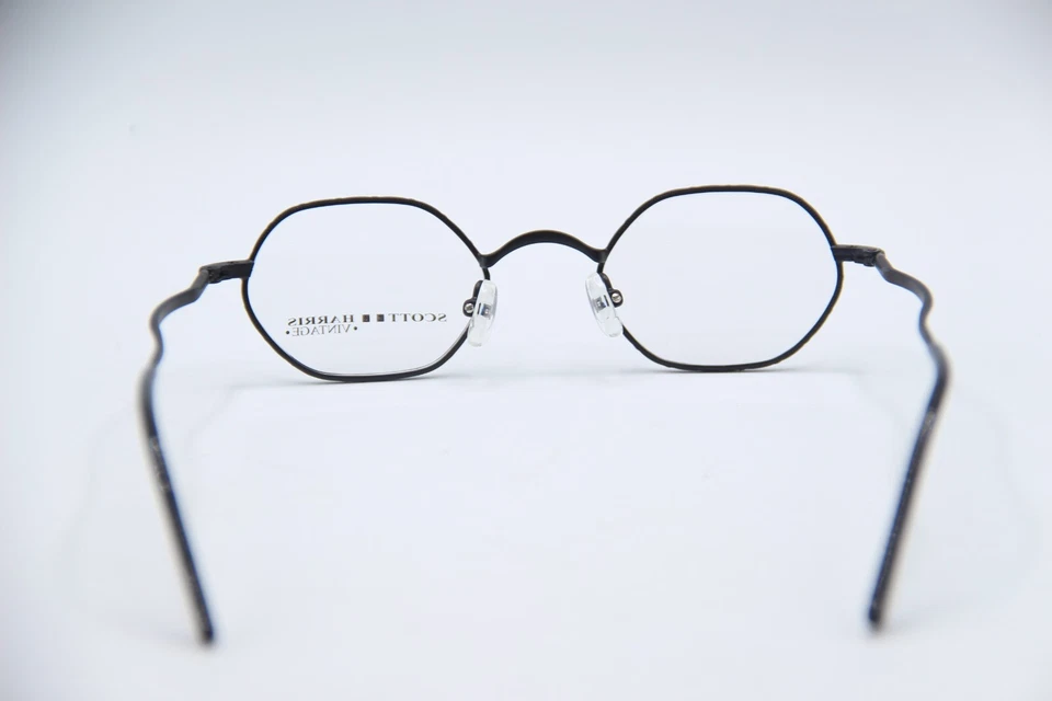 NEW SCOTT HARRIS VIN 08 MATTE BLACK AUTHENTIC DESIGNER EYEGLASSES 43-21 - Imagem 4 de 4