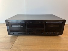 Yamaha KX-W421 Natural Sound Cassette Deck   TESTED WORKING - Deck B Issue READ
