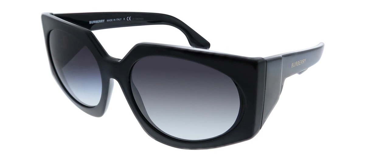 Burberry BE4306 30018G Grey Gradient Oval Women display picture 1