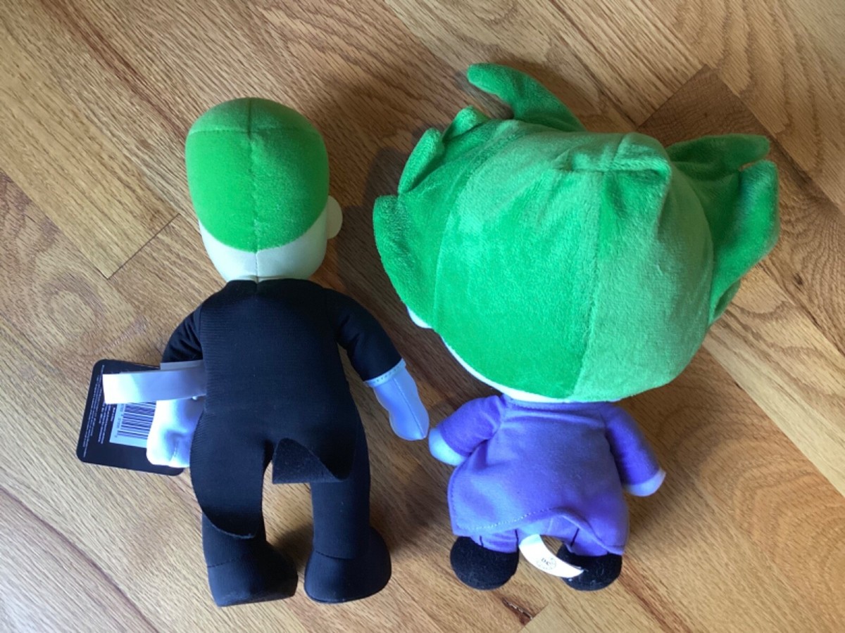 Bleacher Creature Suicide Squad JOKER + DC JOKER Plush - Set of 2