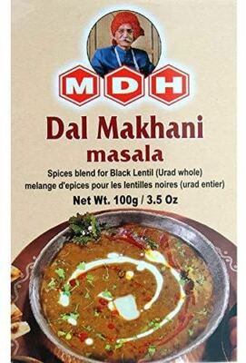 MDH  - Dal Makhani Masala - (spices blend for black lentil) - 100g - (pack of 4)