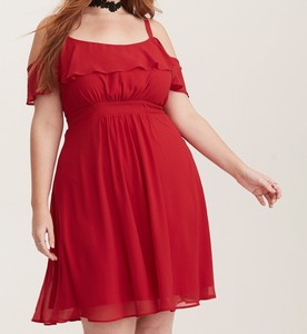 torrid red dress