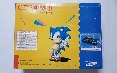 Samsung CD Aladdin Boy 2 Korean Sega Mega CD 2 CIB Genesis Korea
