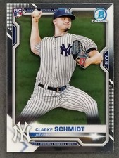 2021 Topps Bowman Chrome CLARKE SCHMIDT Rookie #33 New York Yankees