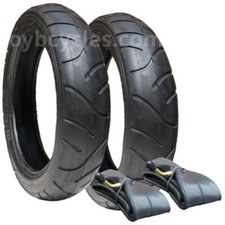 Tyre & Inner Tube Set for Mothercare Xcursion (x 2) with PunctureProtection