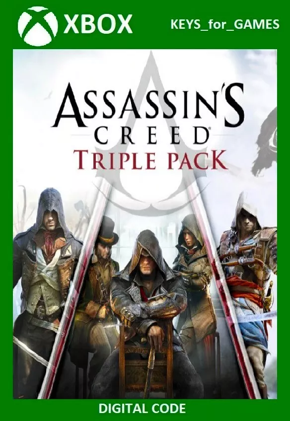 Assassin's Creed Triple Pack Xbox One Midia Digital