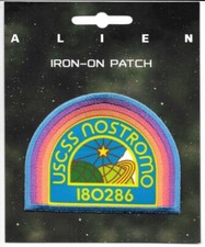 Alien Movie USCSS. Nostromo Officer Logo Embroidered Patch Style 2 NEW UNUSED