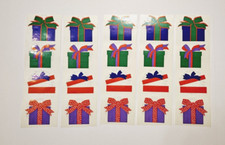 Mrs. Grossman's Lot 5 Strips Presents Gifts 1984 Vintage Stickers HTF RARE 2
