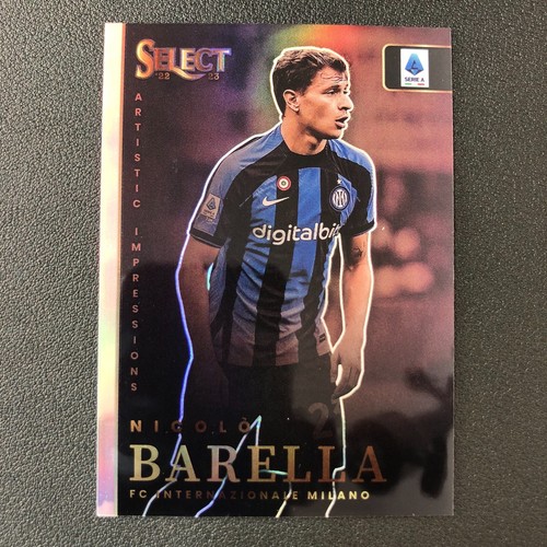 2022-23 Panini Select Serie A Artistic Impressions #14 Nicolo Barella