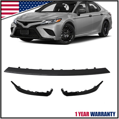 For 2018 2019 2020 Toyota Camry SE XSE Front Bumper Grille Lower Trim Molding