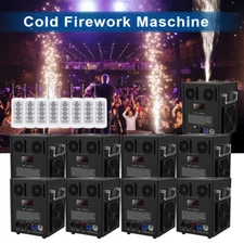 Mini Cold Spark Machine 5-8.2ft Firework Machine Wedding Party Stage Effect Show