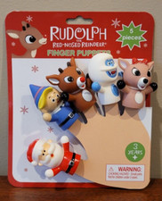 Rudolph the Red-Nosed Reindeer Finger Puppets