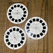 1950's Vintage View Master Reels Mother Goose Nursery Rhymes Lot of 3