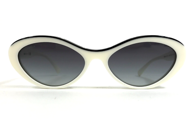 Chanel Sunglasses 5416-A c.1763/S6 White & Black Asian Fit Frames