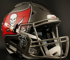 TAMPA BAY BUCCANEERS NFL Riddell SPEEDFLEX Authentic Gameday Football Helmet
