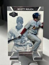 2007 Topps Co-Signers - Scott Rolen, Jim Edmonds #13 Blue /250 d328