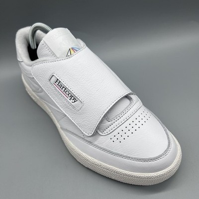 Reebok Club C Stomper x Hartcopy Weiß 100202260 Herren Uk 7 Turnschuhe Schuhe
